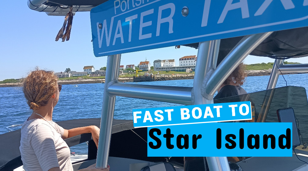 Portsmouth Water Taxi, Fast Boat to Star Island